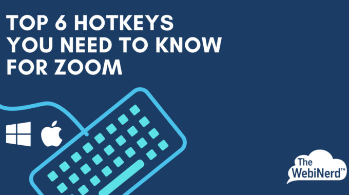 Hotkeys You Need To Know For Zoom